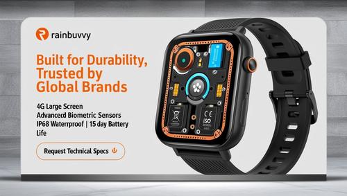 Neueste Unternehmensnachrichten über Großbild-Smartwatches mit SIM-Karte: Die perfekte Wahl für moderne Unternehmen