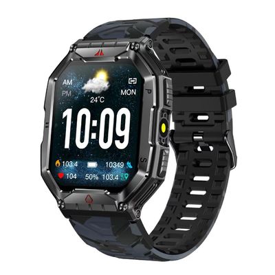 Ein guter Preis. KR82 2.1' Sport Smart Watch Großbildschirm Kompass Herzfrequenzüberwachung Taschenlampe Online
