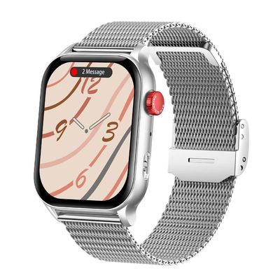 KI-Sprachassistent Quadratförmige Smart Watch Gesundheitsüberwachung Smart Watch
