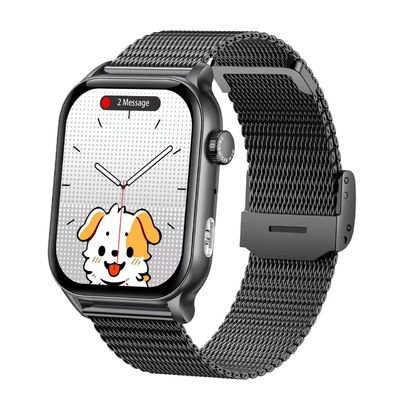High-Precision Square Smartwatch Android Gesundheit und Bewegung Tracking