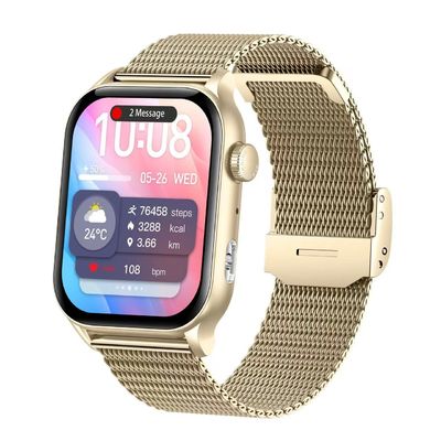 Ein guter Preis. 1.53 Zoll Android Square Smartwatch Unterstützung BLE5.3 Magnetische Aufladung Online