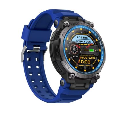 Ein guter Preis. IP68 Regendicht Rundform Smart Watch Echtzeit-Blutsauerstoffmonitor Smartwatch Online