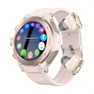 Ein guter Preis. Wasserdichte TWS-Smartwatch mit lokalen Musik und drahtlosen Ohrhörern für maximale Freude Online