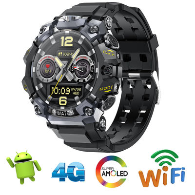 Multi Sport Mode 4G Smart Watch Außenwasserdichte Uhr für Erkundung und Fitness