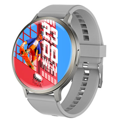 Kreisform AMOLED-Display Smart Watch Herzfrequenzsensor und anpassbares Thema
