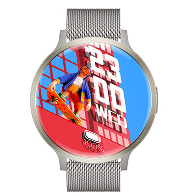 Ein guter Preis. 1.73' AMOLED HD Display Runde Form Smart Watch Verbrauch Herzfrequenz Sensor Online