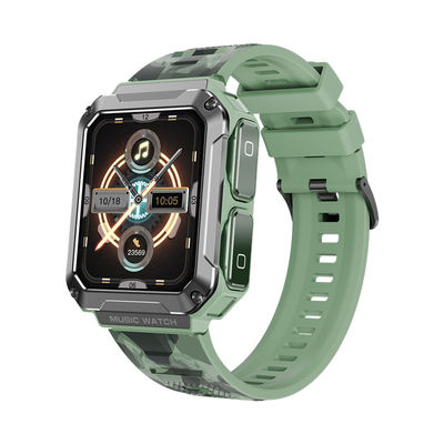 TWS Smart Watch mit drahtlosem Ohrhörer und lokaler Musik Smart-Armband und erweiterte Funktionen