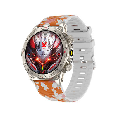 Ein guter Preis. Runde Smart Watch mit KI-Sprachassistent Bluetooth-Anruf Höhendruckkompass und Gesundheitsüberwachung Online