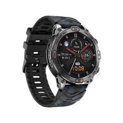 Ein guter Preis. Runde Smart Watch mit Schwingungstärke Zeitformat Wettervorhersage und Musiksteuerung Online