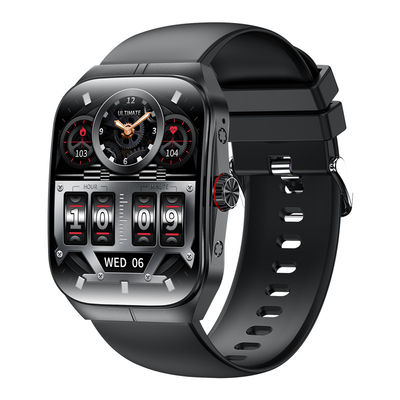 Ein guter Preis. Stylische Android Square Smartwatch mit Atemtraining und Musikkontrolle Online