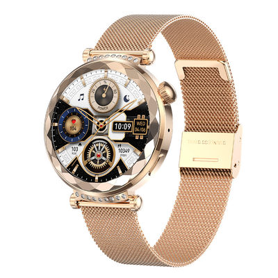 Ein guter Preis. Gesundheitsmonitor Smart Watch für Frauen Sprachsteuerung Musikspieler Modisch Online