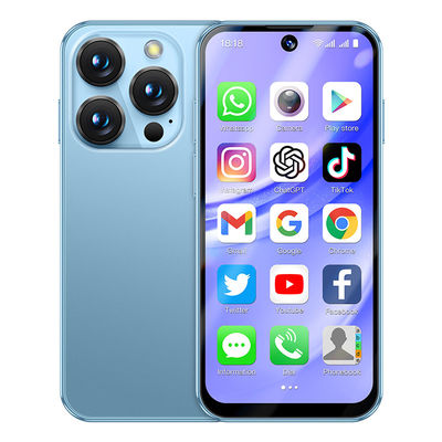 Ein guter Preis. 4G 3.88'MT6762 Dual SIM 5MP Kamera WIFI FM Bluetooth Typ-C Fingerabdruck Android Mini Smartphone Online