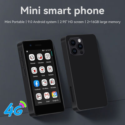 S18 4G Mini-Handy 2.95' 2+16GB MT6737 Dual SIM 5MP Rückkamera Android 9.0 Typ-C