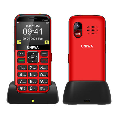 UNIWA V1000 Mobiltelefone für ältere Menschen 4G Bequeme Mobiltelefone für ältere Menschen