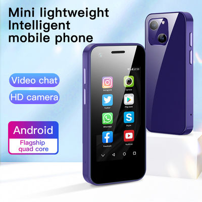 Mini 3G Smartphone XS13 PRO 2+16GB Android 9.0 2,5' Bildschirm Typ-c Dual Card