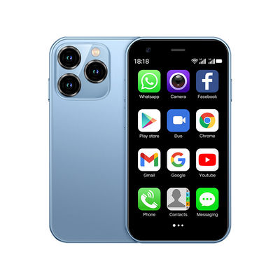Taschenlampe 3G Mini Smartphone FM Funktionen Kleines Smartphone für Notfälle und Unterhaltung
