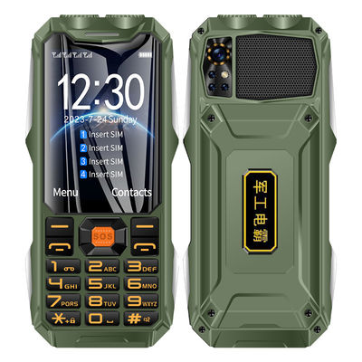 Ein guter Preis. 4 SIM-Karten 2G Handy Taschenlampe FM-Radio Q9 3,5 Zoll lang dauerhaft Online