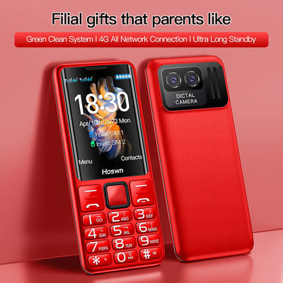 2.4' TFT-Bildschirm 32 MB RAM Taschenlampe Dual SIM i79 (H6) 4G Senioren-Mini-Handy