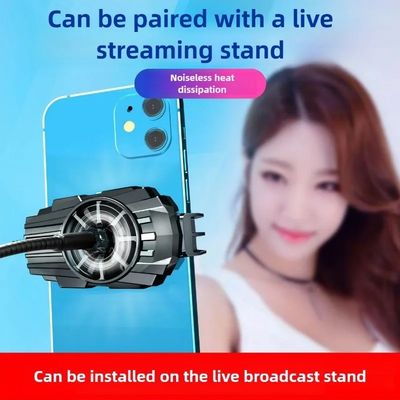 G6 Handy Luftgekühlter Rückenclip Kühlgerät für Live PUBG Spielkühlgerät für iPhone Samsung Xiaomi Universal Heizkörper