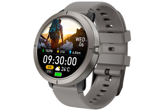 Gürtel Flüssiges Silikon Militärisch Bluetooth Anruf Smartwatch mit 5ATM wasserdichtes GPS und eingebauter Dual-Band-GNSS-Kompass