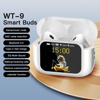 Ein guter Preis. WT-9 Touchscreen Bluetooth drahtlose Ohrhörer Wiederaufladbare APP-Steuerung Online