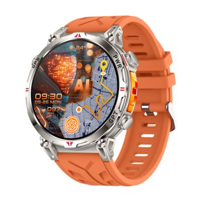 Ein guter Preis. GPS AMOLED 650Mah 3ATM Wasserdicht Fitness-Tracking BT Anruf professionelle Sport Smartwatch Online