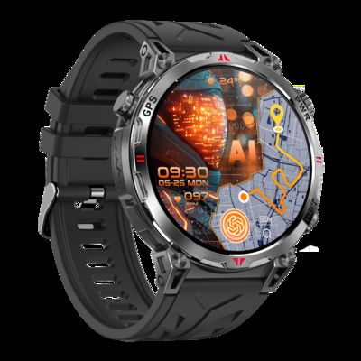 Ein guter Preis. 3ATM Wasserdichte Fitness-Tracking BT-Anruf GPS AMOLED 650Mah Professionelle Sport-Smartwatch Online