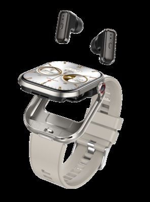 T99 TWS Smartwatch Kabellos 2,02 Zoll IPS 320x385 BT5.0 Bluetooth Anruf IP67 Wasserdicht 300mAh