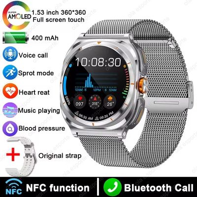 Ein guter Preis. TWS Smart Watch Durable Alloy PC Material IP67 Waterproof Full Touch Screen GT98 Online