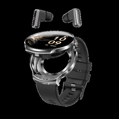 Ein guter Preis. T100 Herren TWS 2-in-1 kabelloses Bluetooth-Anruf-Headset Herzfrequenz Sport Musik Ohrhörer Smartwatch Online