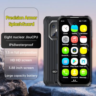 Ein guter Preis. IPS Android12 6+128GB 3000mAh MAXO Rugged Smartphone IP68 Mini Waterproof 3.88 '' Online
