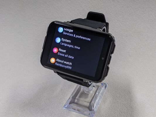 Full 4G LTE Coverage Lets You Stay Connected Anywhere Rainbuvvy 4G Smartwatch