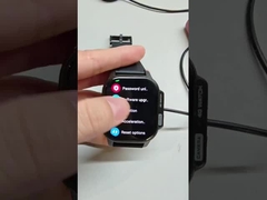 Rainbuvvy DM62 Schwarz AMOLED HD Display Smartwatch 4+64GB Android 81