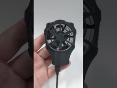 Mobilfunkkühlung Lüfter Kühlerlüfter luftgekühltes Back-Clip-Spiel Cooler für iPhone Android PUBG Gaming AC