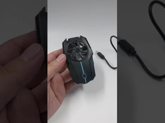 F15 Handy Kühlventilator Kühler Luftgekühlter Rücken-Clip Spiele-Kühler für iPhone Android PUBG Gamin