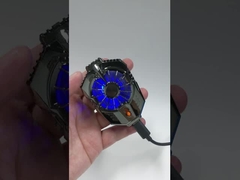 X20 Mobiltelefon Typ-C System Rücken-Clip Halbleiter Kühlventilator Heizkörper für PUBG Spiel Kühlgerät für