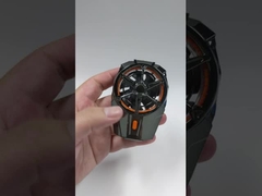 300 Mah wiederaufladbares Handy-Luftkühler X52 Handy-Kühlventilator Handy-Kühlkörper zurück
