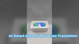 X01 AI ChatGPT-Assistent, Sprachsteuerung, Echtzeit-Übersetzung, Kamera, Sonnenbrille, AI Smart Glasses