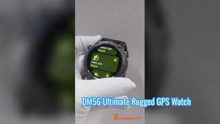 Neue DM56 GPS-Smartwatch mit 1,43-Zoll-HD-AMOLED-Display, Multi-GNSS-Kompass, Barometer und Höhenmesser 5