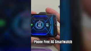 Rainbuvvy DM100, 4G-Smartwatch mit Anruffunktion, globale Version
