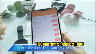 T100 Smartwatch: Ruft Musik-Fitness-Tracker an
